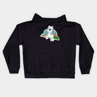 happy alpaca Little Pony style Kids Hoodie